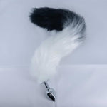 34 Cm Fox Animal Costume Tail Faux Fur Butt Tail Long Anal Butt Plug Fox Rabbit Butt Plug Furry Plush Tail Plug Cosplay Anal Plug Toys Adult Sex Play Toys