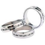 Penis Ring Metal Bead Chain Penis Ring Men'S Lace Ring Sex Toy Bondage Cock Ring Male Exercise Delay Ring