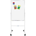24x36 Double-Sided Dry Erase Board with Adjustable Height Stand for Home Office School