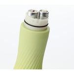 iroha Zen MATCHA Soft Silicone Women Vibrator, Intimate Waterproof Personal Dildo Massager, Clitoral Stimulator Battery Powered Multi Speed Vibration Wand, HMZ-01 Green