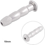 Urinary Plug 50Mm Long Stainless Steel Catheters Male Sound Urethral Dilator Inserts Penis Plug For Men, 14 Sizes Optional G010 (10Mm)