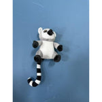 Lemur Stuffed Animals, Magnetic Shoulder Ring-Tailed Lemur Plush Toy Companion For Boys And Girls, 5 Inches Tall