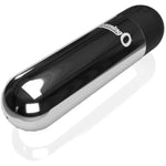 Mini Bullet Vibrator For Women – Silver Usb Rechargeable Clit Stimulator, Waterproof, Body-Safe Silicone, Discreet Travel Vibrating Toy