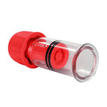 Novelties Colt Nipple Pro-Suckers, Red/Clear