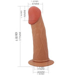 Wearable Strap on Hollow Dildo with Harness, Adjustable Belt Panty Hollow Realistic Dildo Adult Sex Toy for Men Couples, Skin