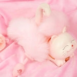 Sex Fox Tail Anal Plug, Silicone Anal Butt Plug Furry Cosplay Anal Sex Toys For Women Men Couple (Pink Fox)