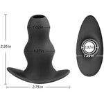 Douches Enema Anal Plug, Silicone Hollow Peep Vaginal Anal Dilator With Narrow Flared Base For Comfortable Wearing, Anchor Butt Plug Sex Toys For Sex Games (Small)