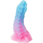 8.6'' Big Fantasy Tentacle Dildo,Thick Luminous Colorful Penis, Soft Silicone G-Spot & Anal Dildo With Strong Suction Cup,Adult Sex Toys For Women Men Gay Couples For Clitoral Vaginal Anal Stimulation