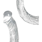 18.1 Inch Super Long Realistic Double-Ended Dildo Transparent Double Sided Dildos Anal Long Dildo Soft And Flexible Double Dildo Double Dong Realistic Dildos For Couple Men Women Penis