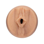 Doc Johnson Main Squeeze - Katrina Jade - Squeeze Plate for Precise Pressure - Twist End Cap to Control Suction - Discreet Premium Stroker - Male Masturbator, Vagina, Vanilla (5200-21-AM)