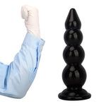 11.8 Inch Long Thick Huge Anal Beads Butt Plug, Long Anal Plug Dildo with 4 Beads, Prostate Massage Anus Dilator Anal Trainer Anal Ball Adult Sex Toy for Men Women