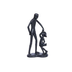 Dad Gifts From Daughter Imitation Cast Iron Sculpture Girl Dad Dancing Status Father Daughter Figurine Decoration For Fathers Day Wedding Memorial Gifts For Dad Statue For New Dad Stepdad Husband