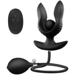 Inflatable Anal Plug Expandable 10 Vibration Modes G Spot Stimulator Prostate Massager Adjustable Anal Toy Silicone