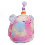 24 Lnch Happy Birthday Axolotl Stuffed Animal Birthday Plush Toy Plushies Pillow Soft Plushie Doll Gifts For Girls Boys Christmas Decoration