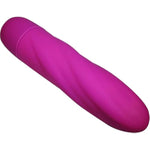 Twist My Heart 6 Inch Spiral Bullet Vibrator For Women, Adult Sex Toy Multispeed Waterproof Twisted Silcone Textured For Her Pleasure, Pink