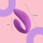 - C & G Spot, Clitoral Sucking Vibrator - Dual Stimulation Suction Vibrator Adult Sex Toys For Women And Couple - Remote Control Female Vibrating Stimulator - Lavender Purple