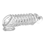 Size Matter Really Ample 1.5" Penis Enhancer – Realistic Girth Extension Cocksleeve | Penis Extender Sleeve For Men | Adult Toy For Couples - 1 Unit.