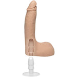 Doc Johnson Signature Series - Randy - 8.5 Inch Realistic ULTRASKYN Dildo with Removable Vac-U-Lock Suction Cup - F-Machine & Harness Compatible - for Adults Only, Vanilla