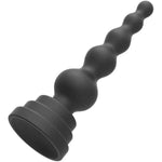 Versatile Anal Beads & Plug Dildo With Suction Cup - Perfect As Prostate Massager And Male Adult Toy, Ideal Sex Toys For Beginners & Experienced Users, Premium Black Design
