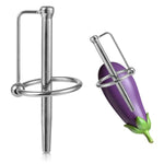 Urethral Plug, 3.15 Inch Hollow Urethral Sounds With Penis Rings Urethral Dilators Penis Plug Prostate Stimulation Masturbator Sex Toy For Men