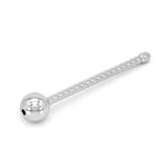 Short Stainless Steel Urethral Sounds Metal Penis Plug With Multi Beads Dilator Masturbation Rod Stimulation For Men Urethral Plug Exercise Expanding Massage(8Mm)