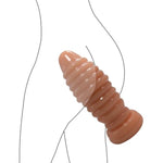 Giant Large Anal Butt Plug Trainer 2.89''Diameter Huge Thick Anal Dildo Anal Beads Big Anal Plug Anal Toys Sex Toys For Advanced Men Women Couple Suction Cup Anal Plugs (Skin Color)