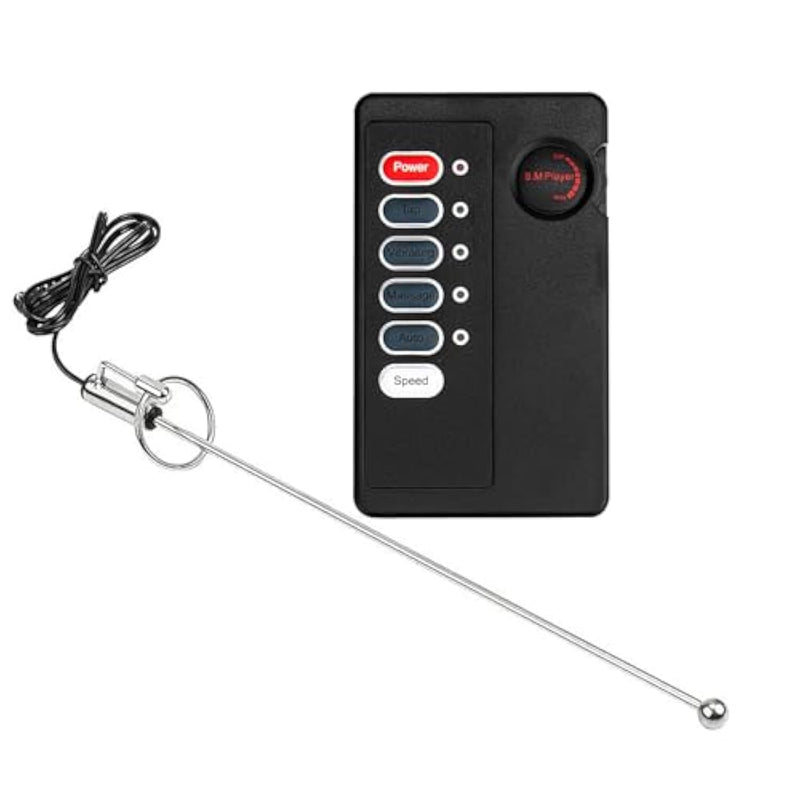 Urethral Sounds Penis Plug Urethral Dilator Electric Shock Penis Plugmulti-Frequency Plug For Beginner Couples Bdsm Adult Electric Shock Urethral Sound Beaded Anal Plug Anal Dildo(8Mm)