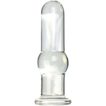 Glass Anal Beads,Butt Plug Trainer Prostate Sex Toys Butt Plug G-Spot Prostate Massager Sex Toy Anal Plug G-Spot Massager Crystal Butt Plug Expander Anal Sex Toys For Women Men (L)