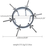 Stainless Steel Anal Stretcher Butt Expander Adjustable Butt Anal Fist Play Tunnel Plug Bdsm Sex Toys For Men Women