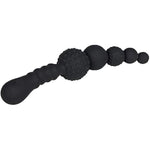 Anal Beads, Silicone Anal Butt Plug With Safe Handle And Particles G-Spot Massager For Men Women