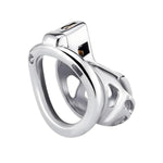 Male Chastity Device Cock Cage With 3 Different Rings Metal Penis Cage With Belt And Concealed Lock Stainless Steel Chastity Cage For Man Penis Restraints Breathable Sex Toys Bondage Gear