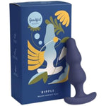 Goodful Wellness Ripple Deluxe Perfect Plug – Premium Silicone Anal Plug For Comfortable And Safe Exploration, Flexible Design For Pleasure And Tension Relief, Ideal For Beginners And Advanced Users