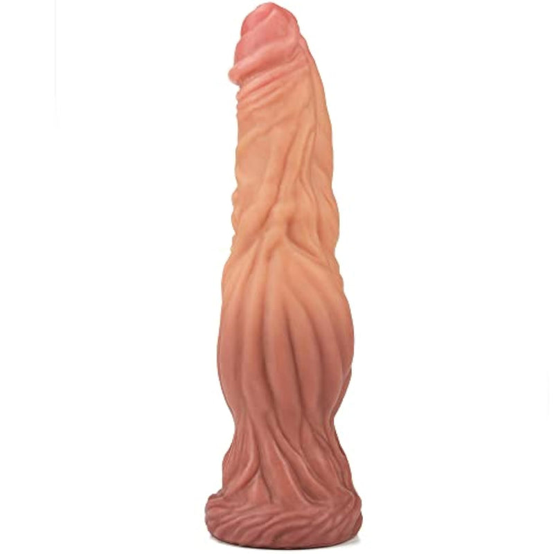 9.5" Large Butt Plug Anal Toy Anal Plugs Handmade Silicone Realistic Wolf Dildo Dual Density Dildo Realistic Huge Suction Cup Dildo Big Dildo Large Strap On Thick Dildo Sex Toys For Her