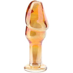 The Tip Glass Butt Plug With Lube 1Oz | Glass Sex Toys | Butt Plugs | Anal Plugs | Prostate Massage