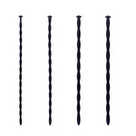 4 PCS Urethral Sounds Beads Urethral Plug Urinary Dilator Urethra Masturbation Rod Sex Toy for Men (4 pcs 7mm-10mm)