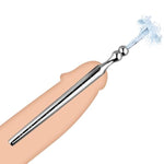 Hollow Urethral Plug For Man, Stainless Steel Sound Urethral Dilator With Insert Scale,Urethral Stretcher, Cock Plug Training Urethra Sound Sex Toys For Men (S)