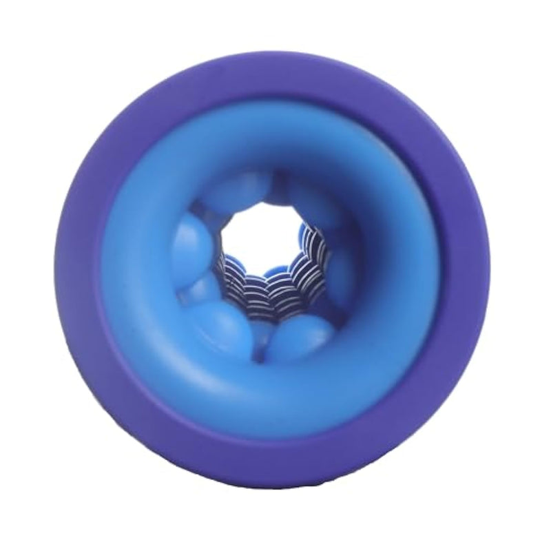 Quickies Male Masturbator - S.Y.D.I.T. - Heavily Ribbed And Textured Tunnel, Waterproof Stroker, Easy To Clean, Double-Ended Design