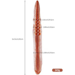 Silicone Anal Beads + 16.5 Inch Monster Double Ended Dildo