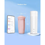 Pocket Sleeves For Men, Max 2 Automatic Bluetooth Electric Masturbator Cup Accessories, 3D Natural Color