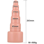 Big Silicone Butt Plug With Flared Safety Base Anal Beads Anal Plug Advanced Anal Toy