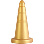 Super Soft Liquid Silicone Anal Plug Ice Cream Cones Exterior Design Adult Toy Vaginal Massage Prostate Stimulation Double Use Butt Plug For Man Woman Couple Masturbation Dildo Sex Toy (M)