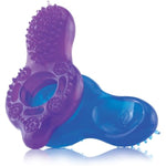 O-Joy Vibrating Ring - Vibrating Cock Ring - Deep Vibrations - Penis Rings - Couple Sex Toys - Dick Rings For Mutual Pleasure - Purple