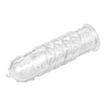 Structured Penis Sheath - Cock Sleeve With Structure, Ribbed Penis Sleeve For Intense Stimulation - Flexible, Partner Pleasure, 15.5Cm