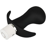 T-Shape Anal Vibrator - Vibrating Anal Plug With Sculpted Tip And Broad Base - Skin-Friendly Silicone, Waterproof, Battery Operated