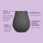 Cosmopolitan X Smokin' Rose Petal Vibe Discreet Bullet Vibrator