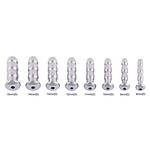 Urinary Plug 50mm Long Stainless Steel Catheters Male Sound urethral Dilator Inserts Penis Plug for Men, 16 Sizes Optional G012 (12mm)