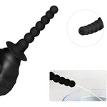 Enema Bulb, Anal Cleaner With 2 Replaceable Nozzles 380Ml Silicone Unisex Shower Douche System For Anal Vaginal Cleaning