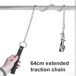 Metal Anal Plug With Skeletonized Metal Bell, Leather Collar And Drag Chain Butt Plug Sexual Toy Plug Adult Anal Trainer Sex Toy For Women