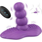 3 In 1 Anal Vibrator Dildo For Men & Women - Prostate Perineum Massager & G-Spot Clitoral Stimulator,Sit & Ride Sex Toys With 9 Vibration Modes & 5 Speeds,Rechargeable Remote Control & Ipx7 Waterproof