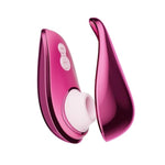 X Iggy Azalea Liberty 2 Special Edition Pleasure Air Clit Sucker - Clitoral Suction Vibrator For Women And Couples - 8 Speeds - Waterproof Adult Sucking Sex Toy - Rechargeable - Metal Pink